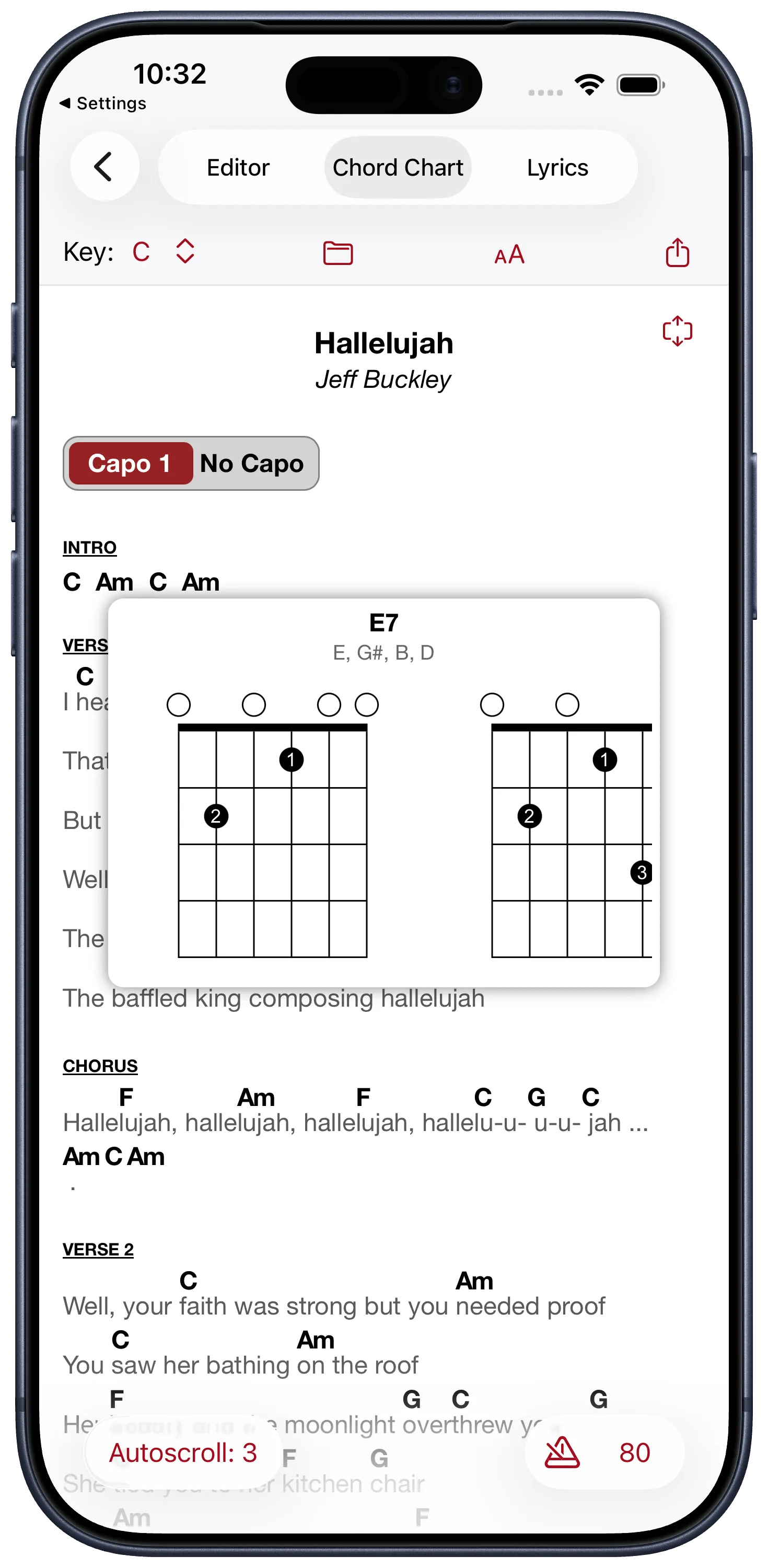 Chord diagrams in Chord Craft